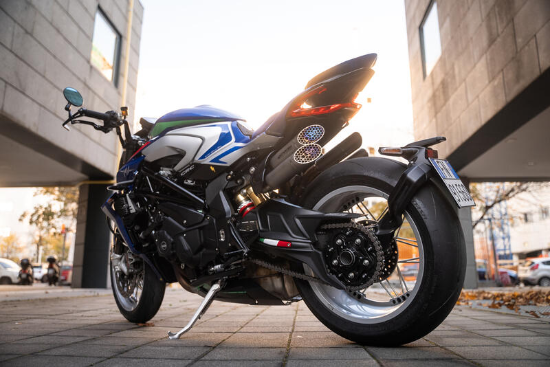 Corona componibile in ergal anodizzata dura - Z42 P525 per MV Agusta